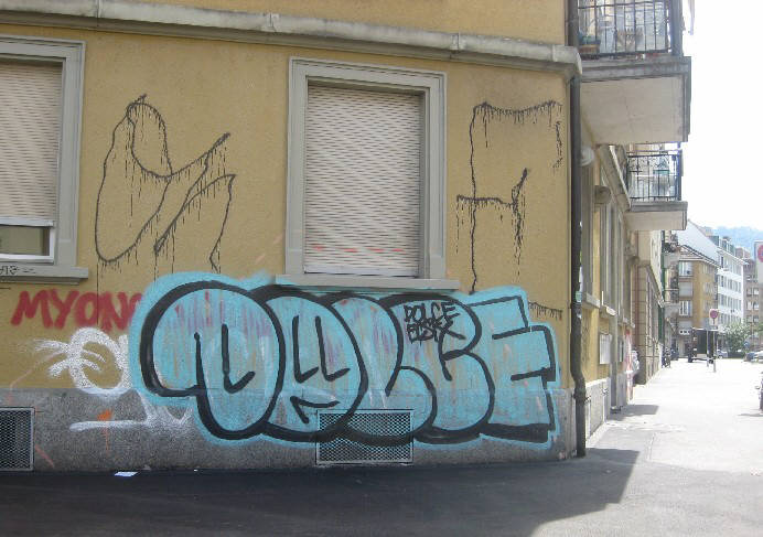 DOLCE graffiti zürich