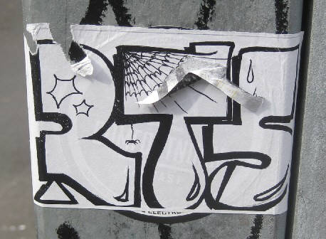 RTS reclaim the street sticker kleber zuerich