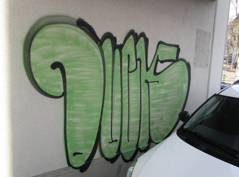 DUCK graffiti zrich