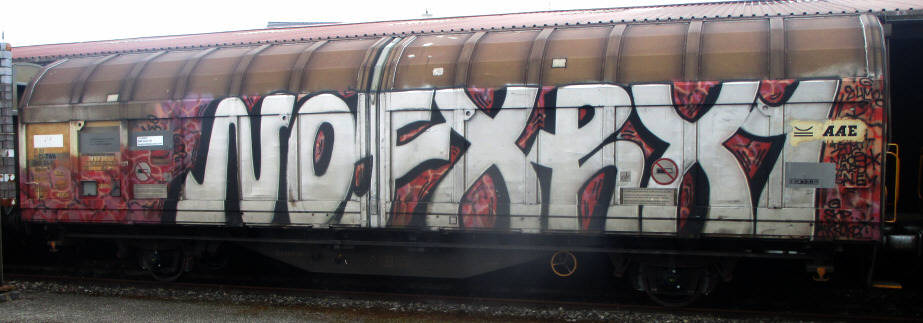 NOFX RX1  SBB-gterwagen graffiti zrich