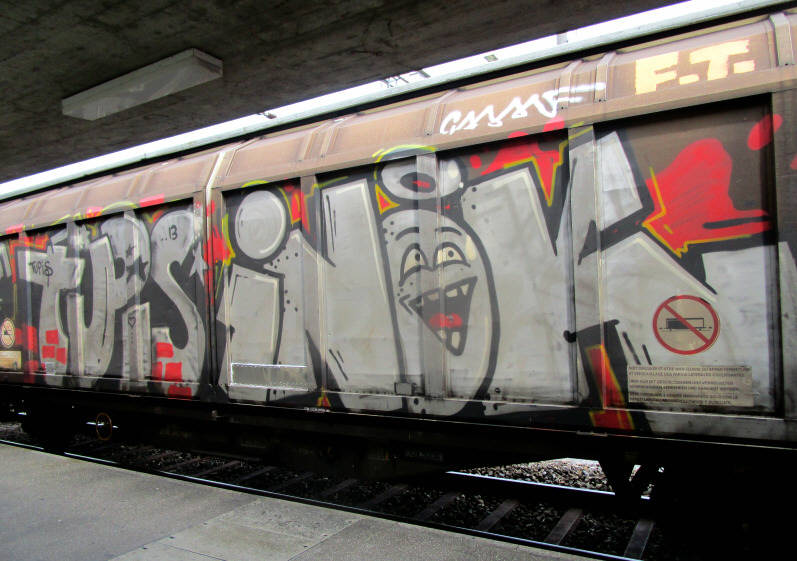 INOK SBB-gterwagen graffiti zrich