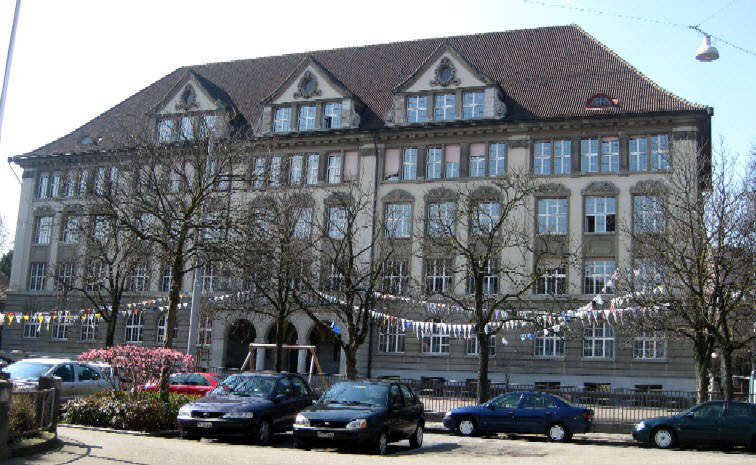 Schule Sihlfeld, Ernastrasse 13, Sihlfeldstrasse 165, 8004 Zrich Aussersihl Schulhaus Sihlfeld Zrich Kreis 4 Hard Quartier
