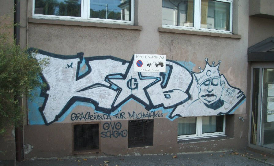 KGB graffiti zrich