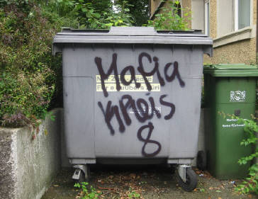 MAFIA KREIS 8 graffiti tag zrich