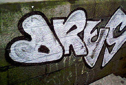 DRES graffiti zrich