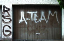 A-TEAM graffiti garage zrich