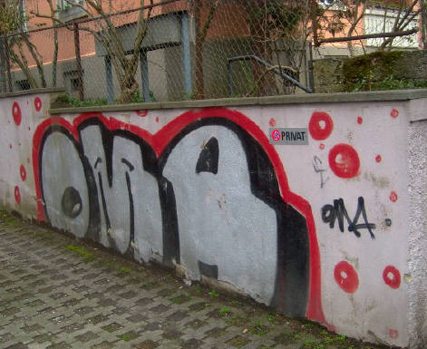 OMA graffiti zrich