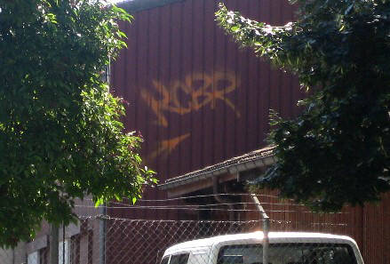 KCBR graffiti crew tag zrich