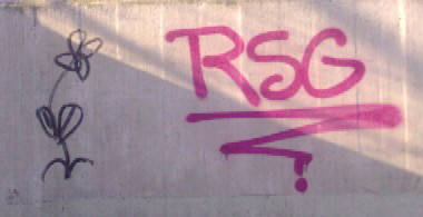 RSG graffiti tag rosengartenstrasse zrich wipkingen