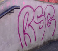 RSG outline graffiti zrich wipkingen