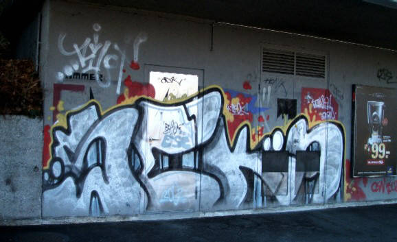 SEKO graffiti zrich 