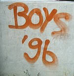BOYXS '96 graffiti tag Zrich Oerlikon