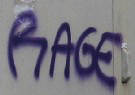 RAGE graffiti tag zrich