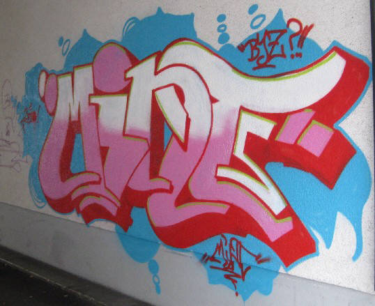 MINT graffiti zrich BYZ