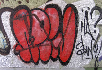 SPIN graffiti zrich